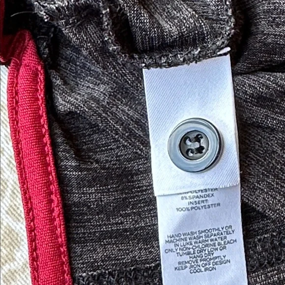 NWOT Colosseum Gray Black Heathered “A”Alabama Polo Golf Shirt Crimson Tide XXL - Picture 12 of 12